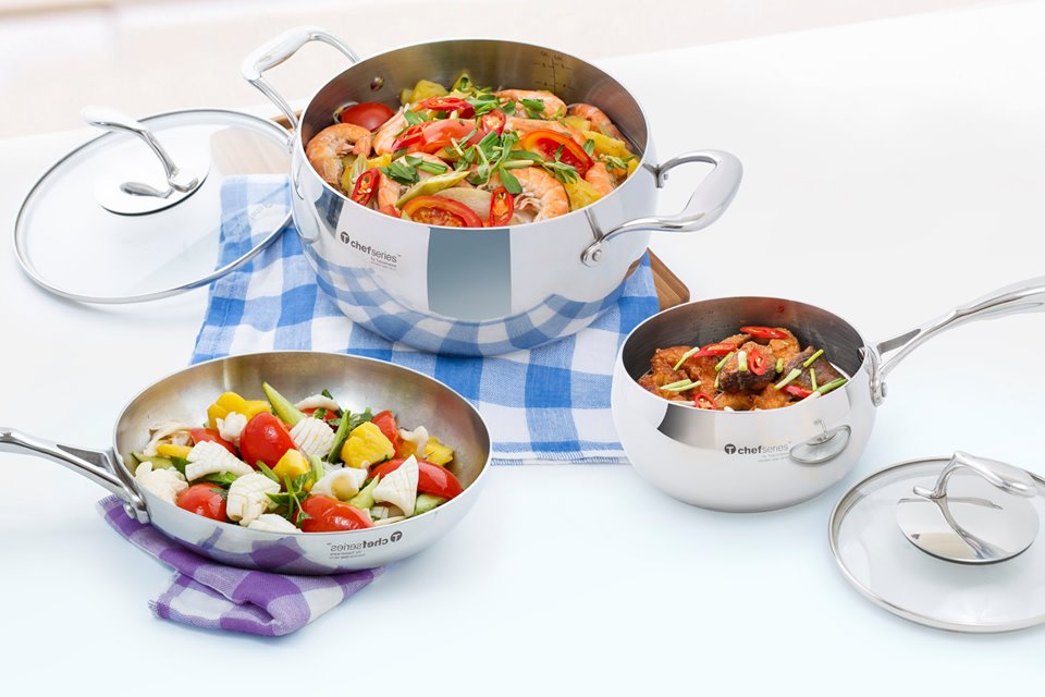 CÔNG NGHỆ CHỐNG DÍNH NỒI CHẢO - Tupperware Chef Series CÔNG NGHỆ CHỐNG DÍNH NỒI CHẢO - Tupperware Chef Series
