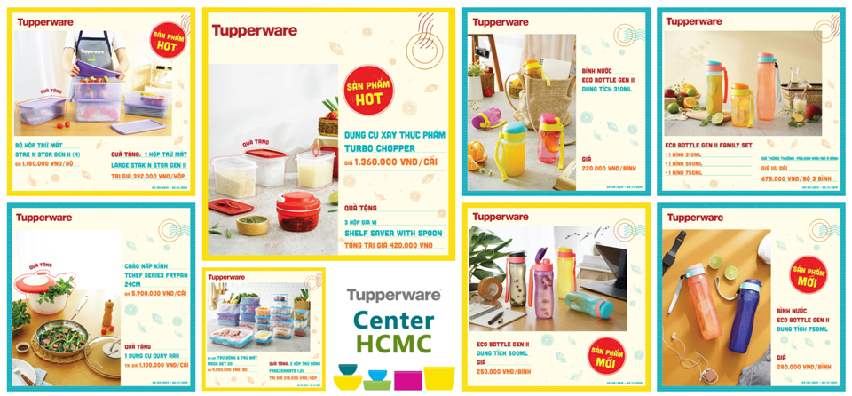 Tupperware Khuyến Mãi Tháng 10 - 2019 Tupperware Khuyến Mãi Tháng 10 - 2019