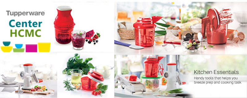 Máy xay tay Tupperware Máy xay tay Tupperware
