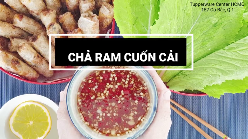 CHẢ RAM CUỐN CẢI PHIÊN BẢN VETULA CHẢ RAM CUỐN CẢI PHIÊN BẢN VETULA