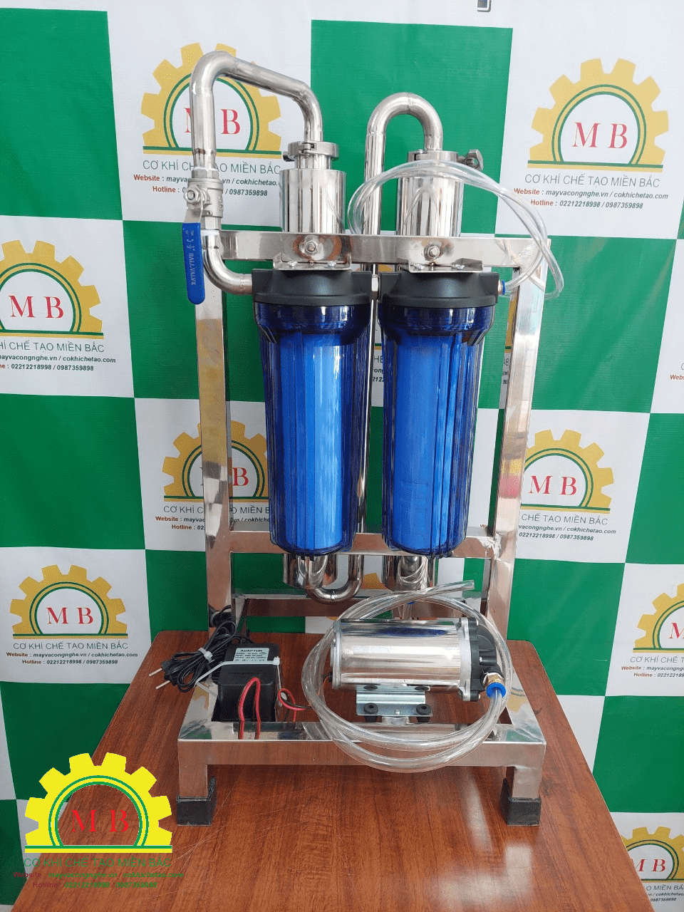 máy lọc rượu mini 10 - 30l/h mayvacongnghe.vn