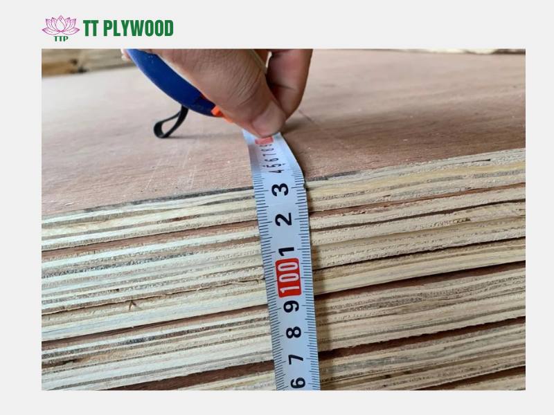 Plywood is lightweight