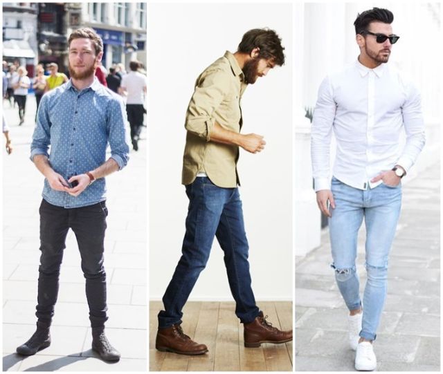 Cách phối đồ với quần jeans nam