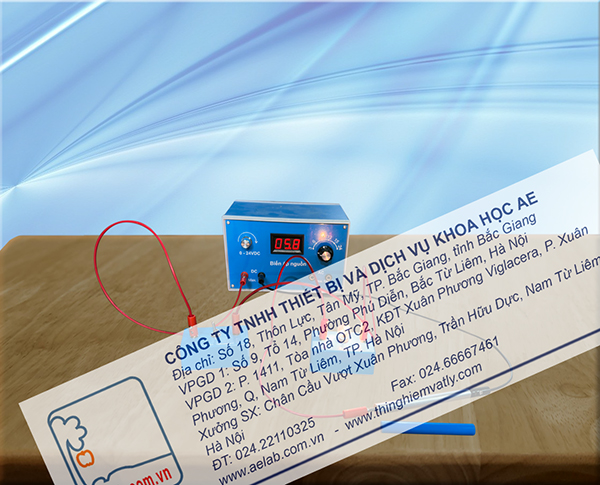 Bộ dụng cụ thí nghiệm dẫn điện