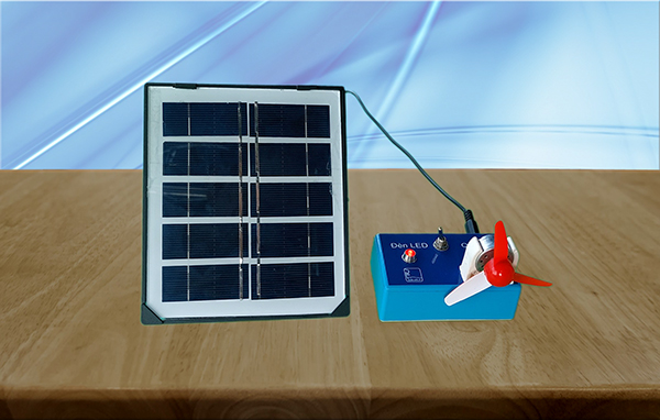 Bộ dụng cụ thí nghiệm thu năng lượng ánh sáng