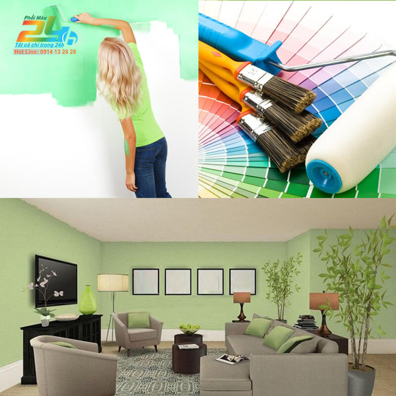 chọn thời điểm sơn nhà thích hợp