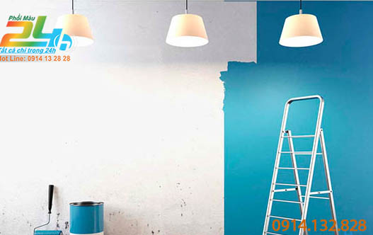 màu sơn cho người mệnh thủy