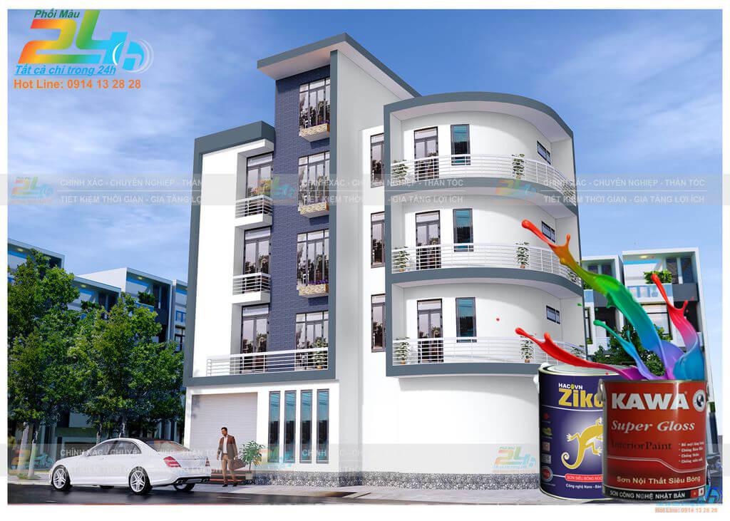 Dịch vụ phối màu sơn Haco