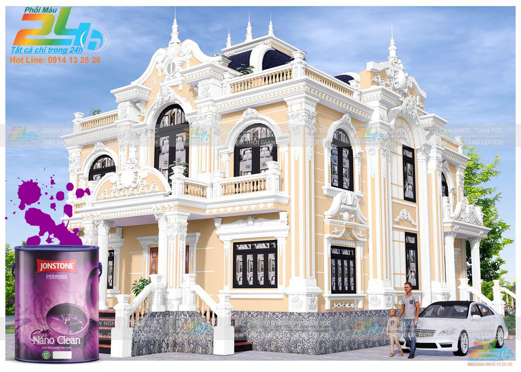 phối màu sơn jonstone chất lượng tại Hà Nội