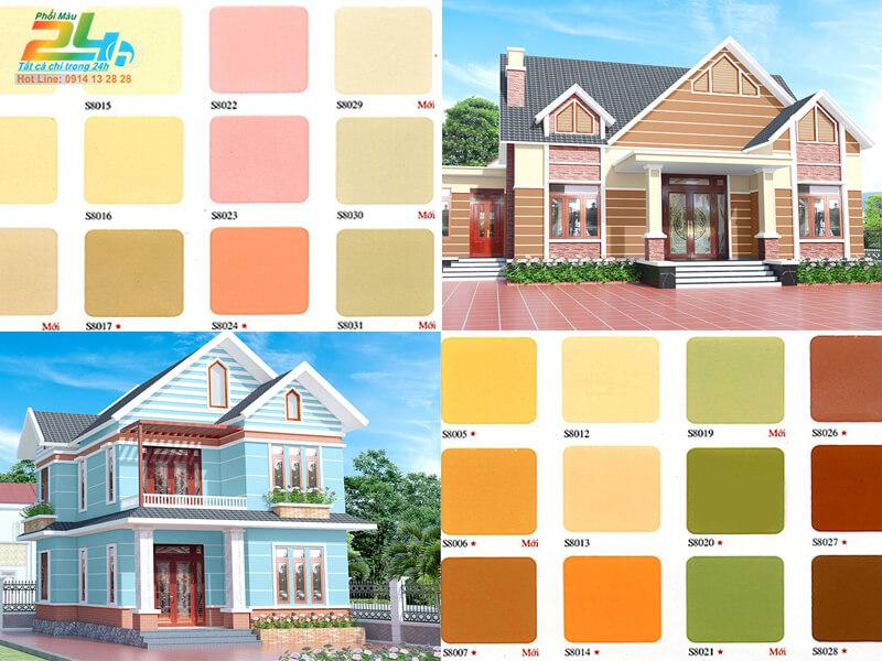 Phối màu sơn Haco theo mệnh tuổi