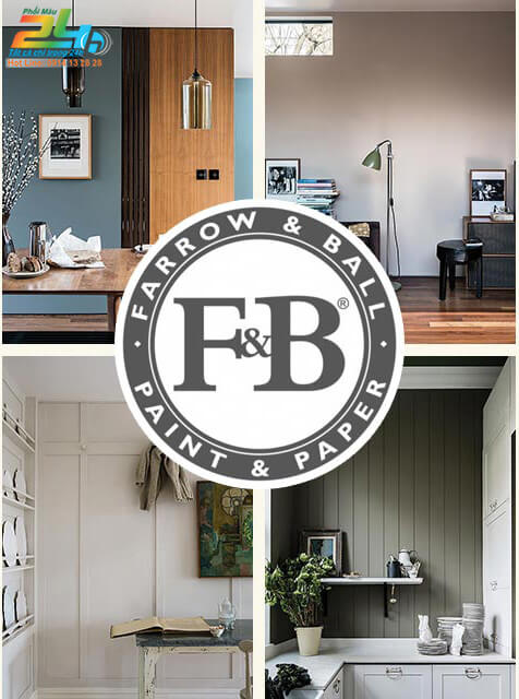 sơn Farrow & ball nội tiếng thế giới