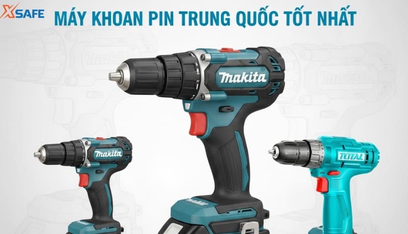 Máy Khoan Pin Nội Địa Trung Quốc Loại Nào Tốt?