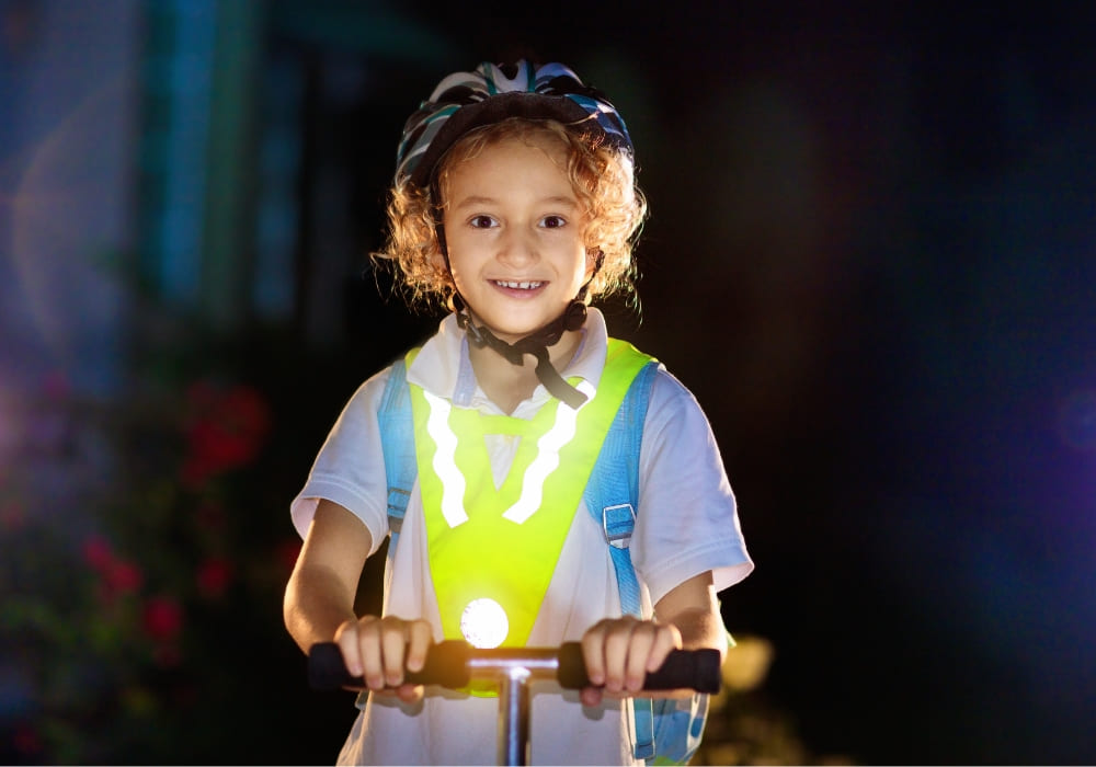 áo phản quang ban đêm