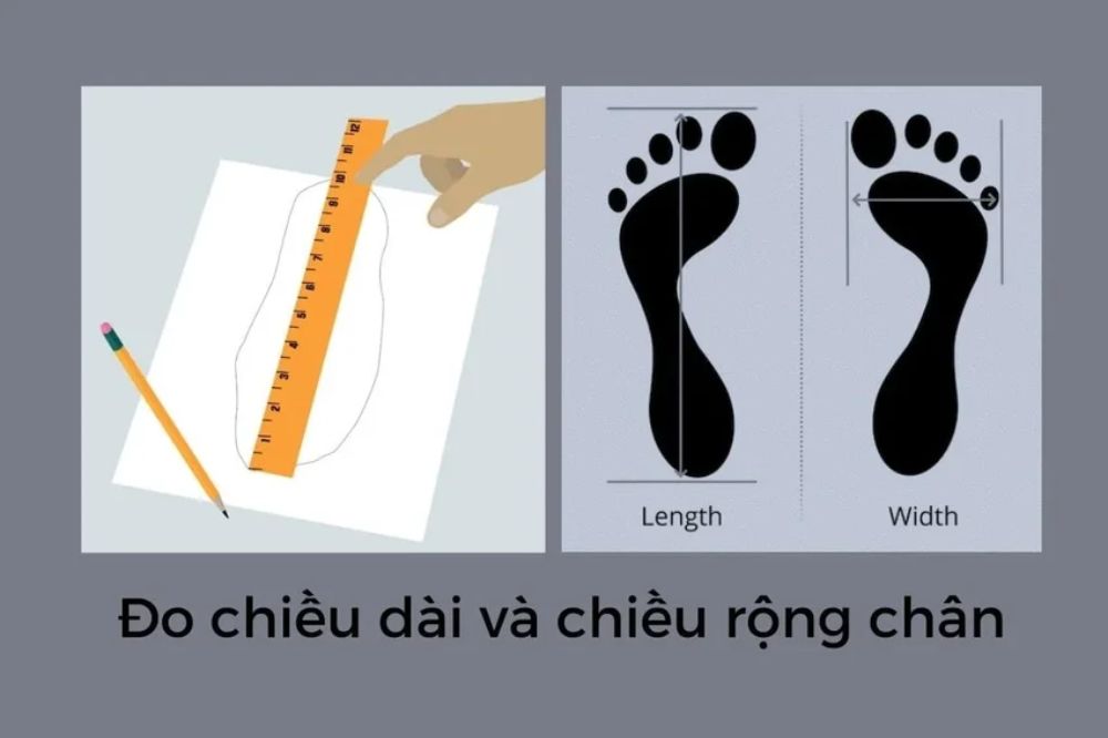 Cách đo size giày bảo hộ