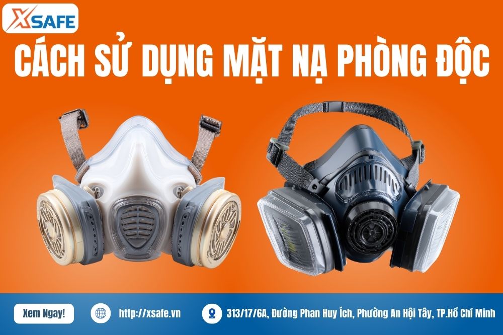 cách dùng mặt nạ phòng chống độc