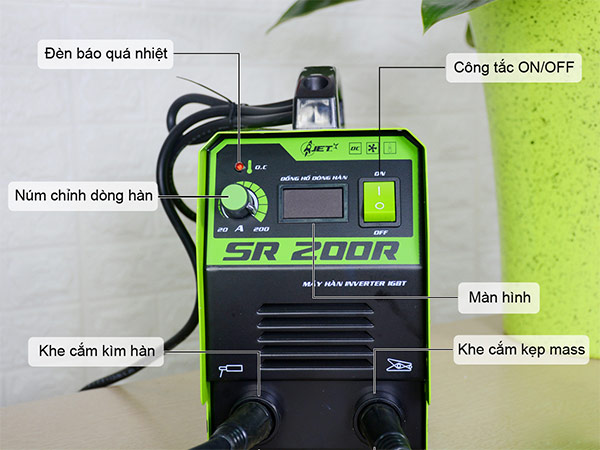 Cấu tạo máy hàn inverter