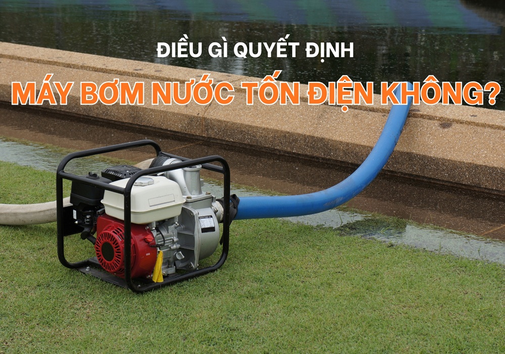 giải đáp máy bơm nước có tốn điện không?