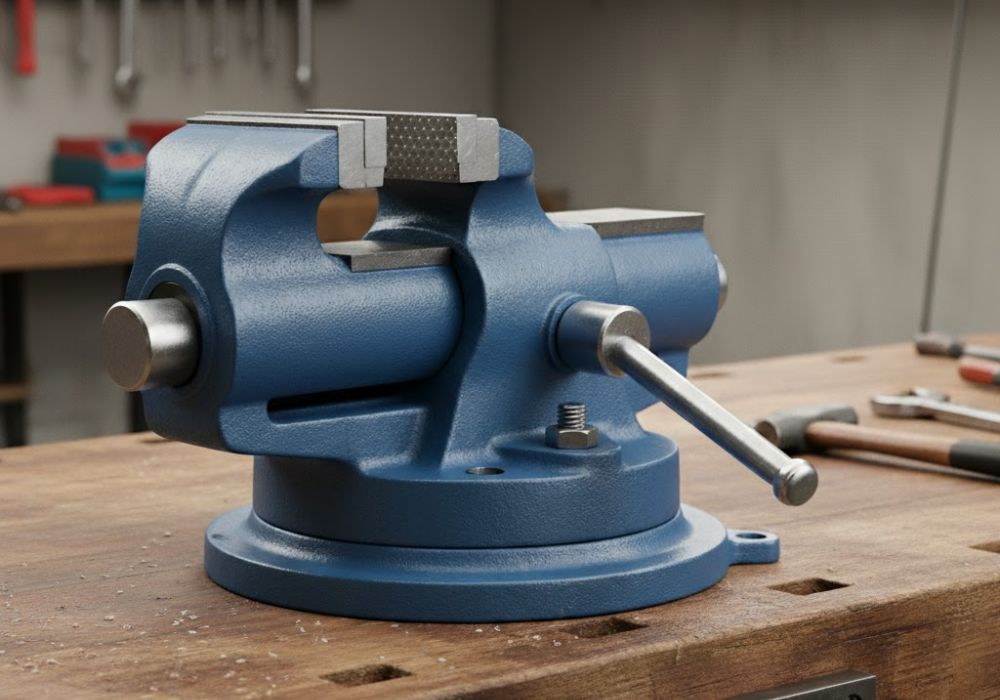 Ê tô xoay 360 độ