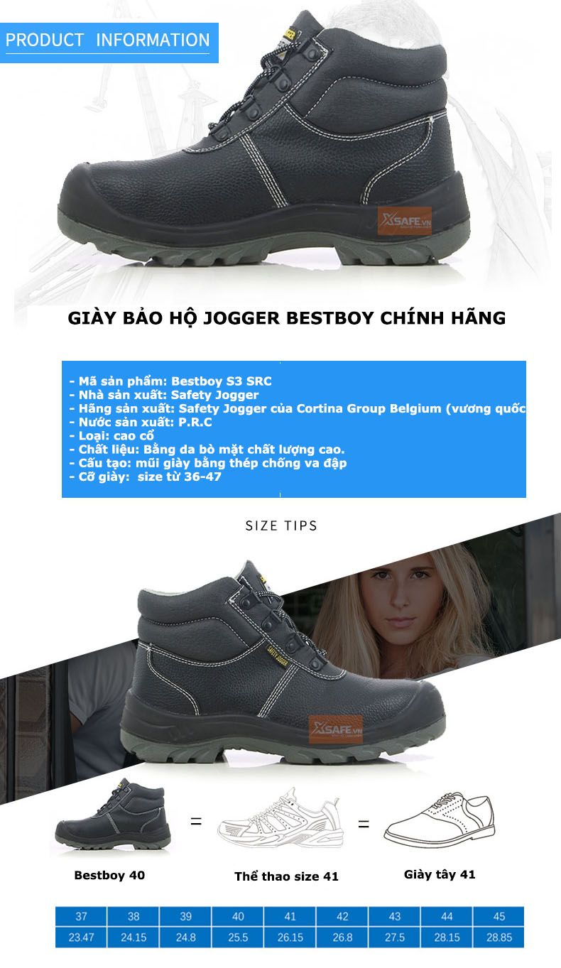 Giày bảo hộ JOGGER BESTBOY