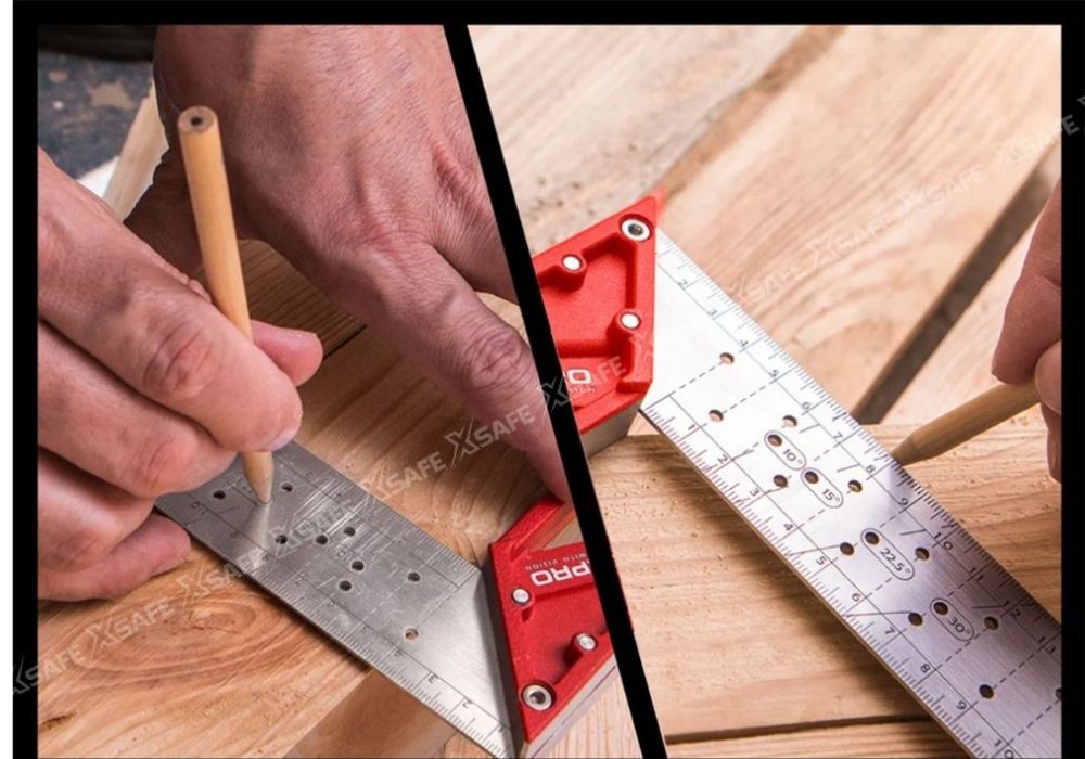 hướng dẫn cách sử dụng thước đo góc vuông