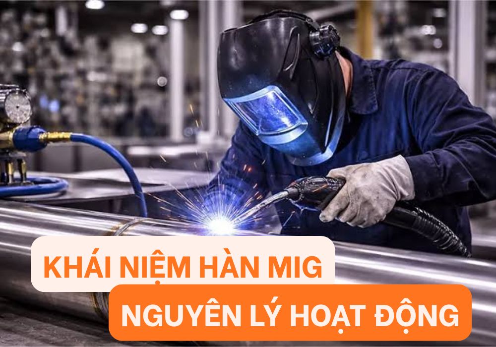 khái niệm và nguyên lý hoạt động của hàn MIG