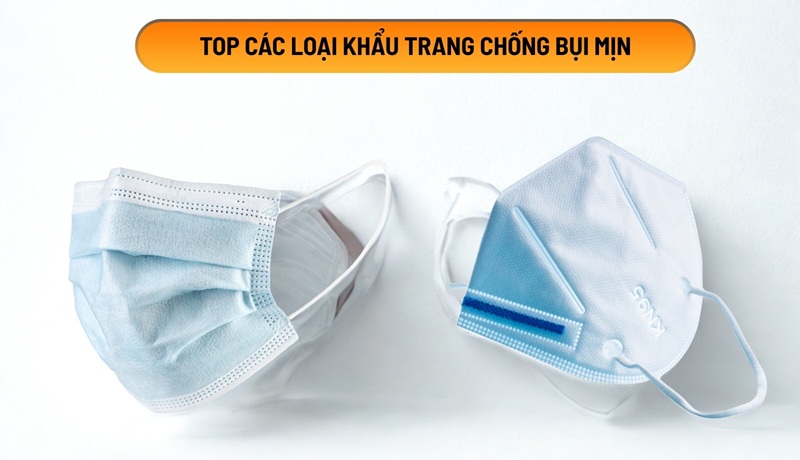 Top các loại khẩu trang bán chạy