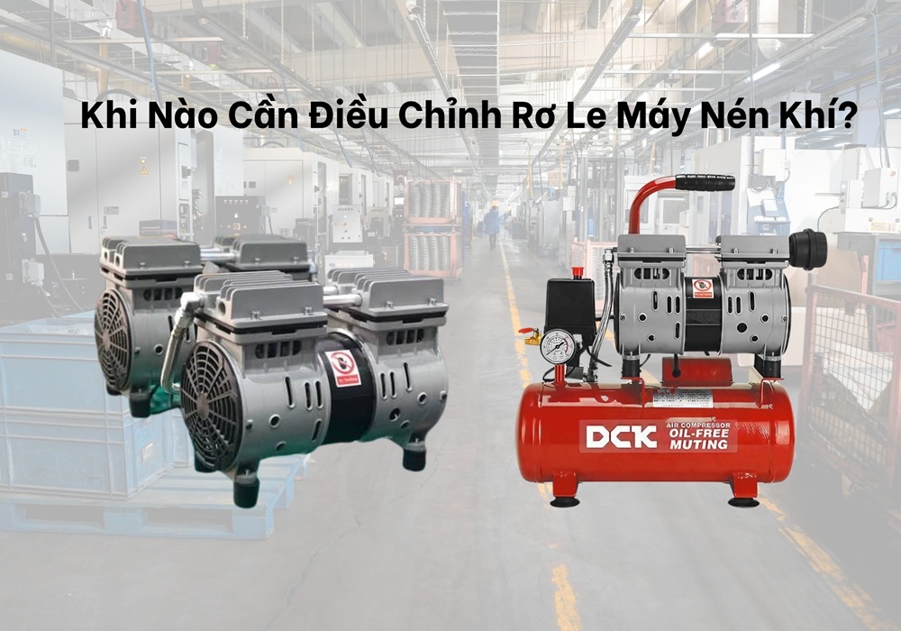 Khi nào cần điều chỉnh rơ le máy nén khí?
