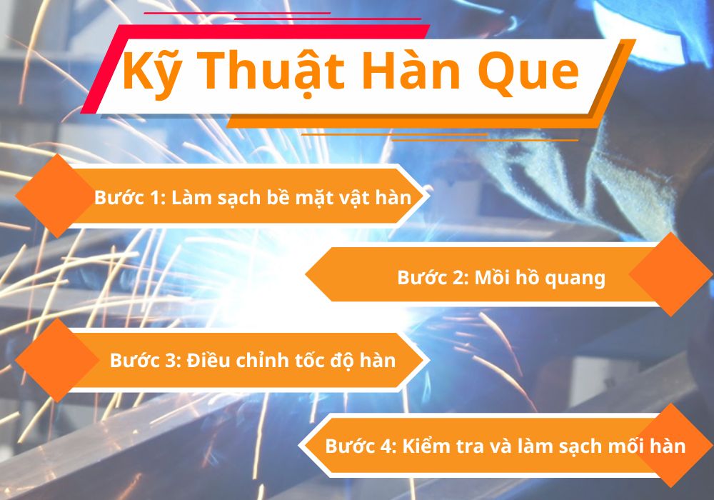4 bước hàn que
