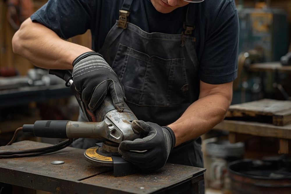 Lưu ý khi tháo lắp đĩa cắt máy mài cầm tay