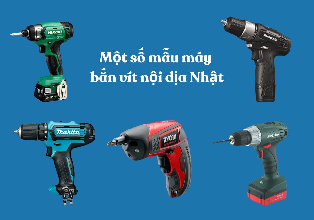 Máy bắt vít nội địa Nhật