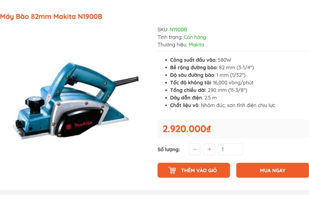 Makita N1900B
