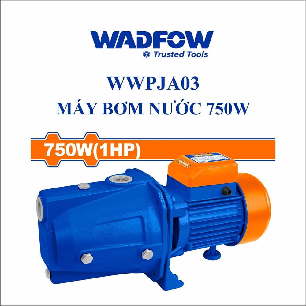 Máy bơm nước Waffow với giá thành hợp lý, bình dân