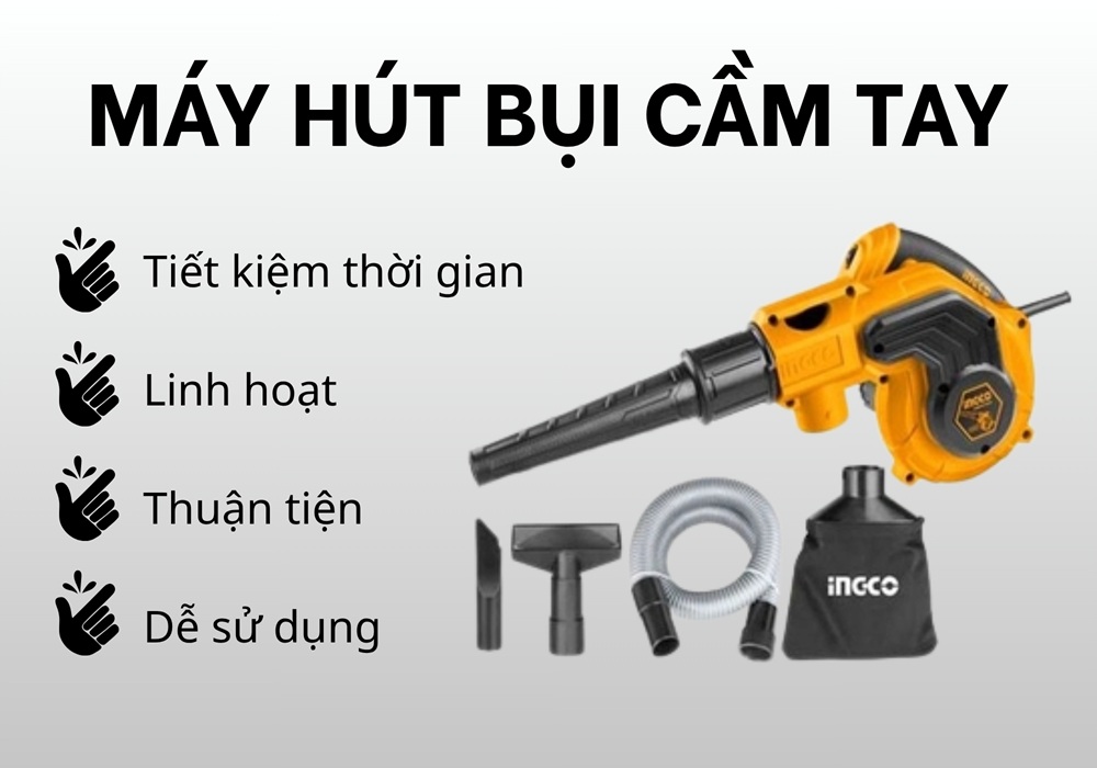 máy hút bụi cầm tay