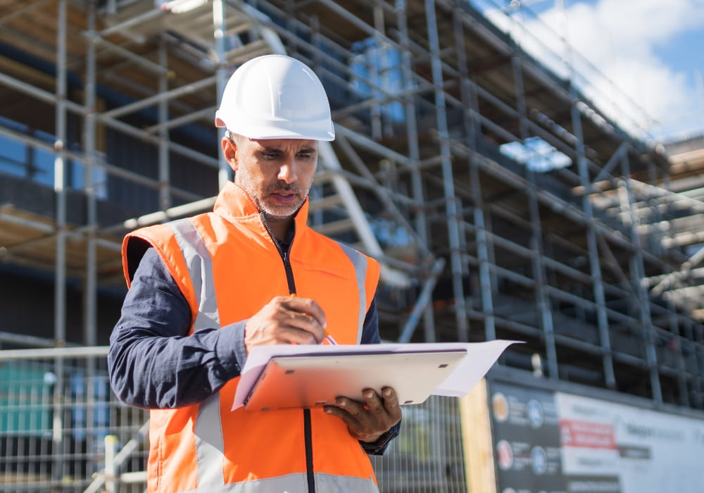 đồ bảo hộ cho kỹ sư xây dựng