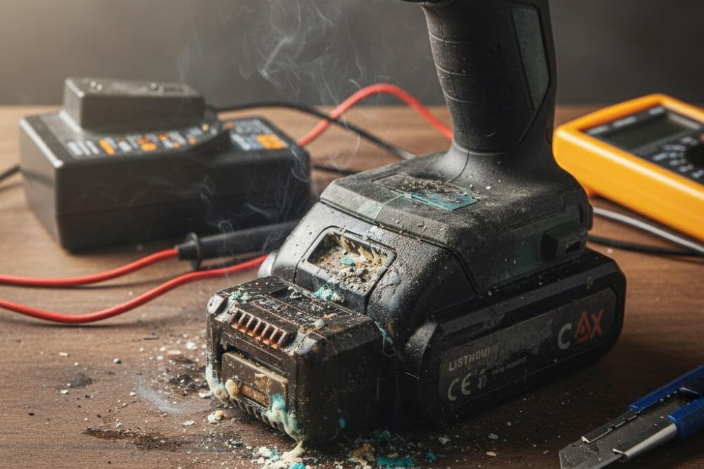 lưu ý khi sửa máy khoan pin