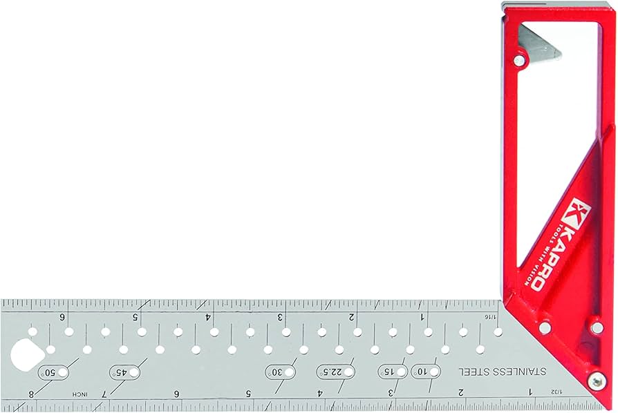 Thước ke vuông nhôm đúc Kapro 353