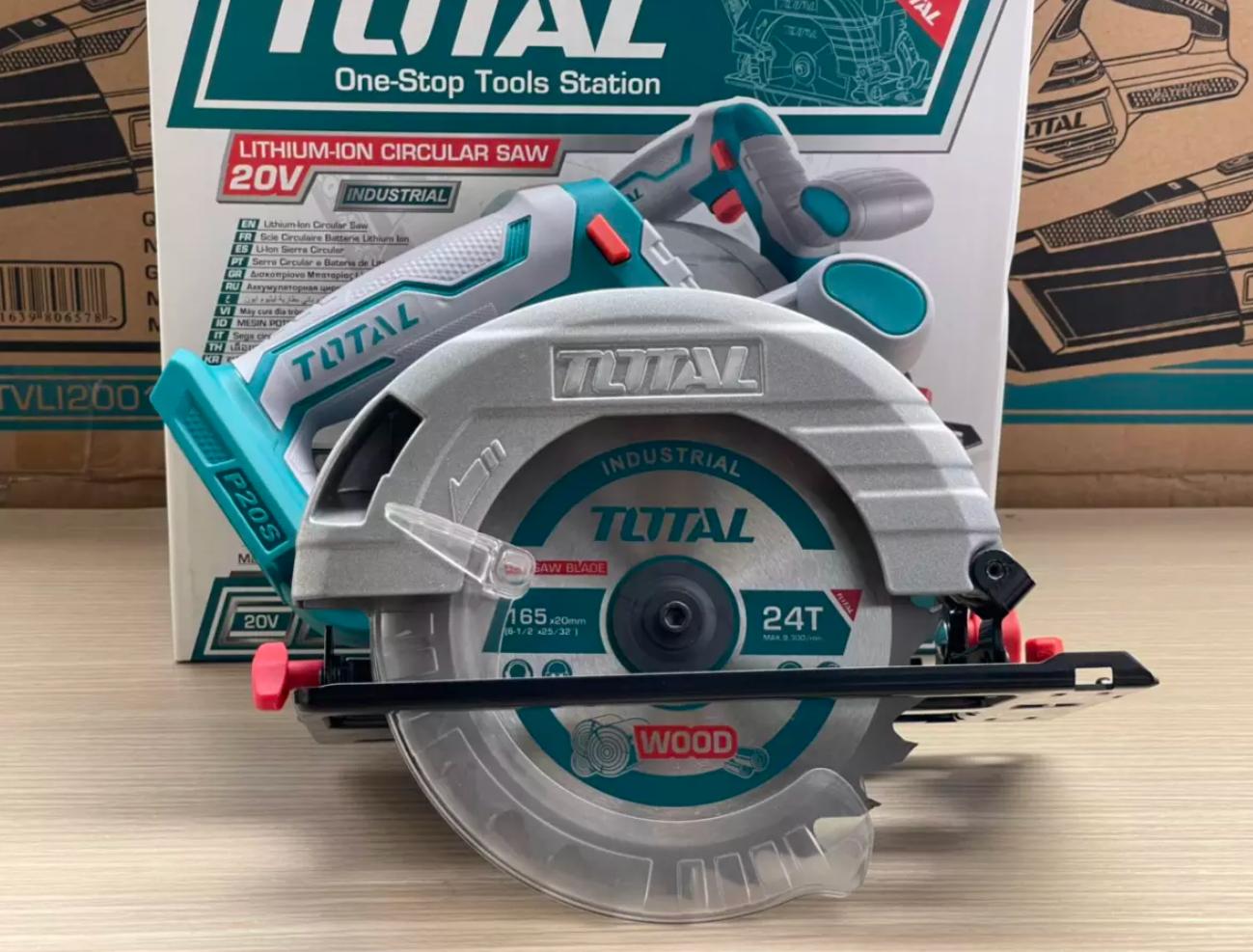 Máy cưa đĩa tròn dùng pin 20V Total TSLI1651 - Ảnh thật của Xsafe