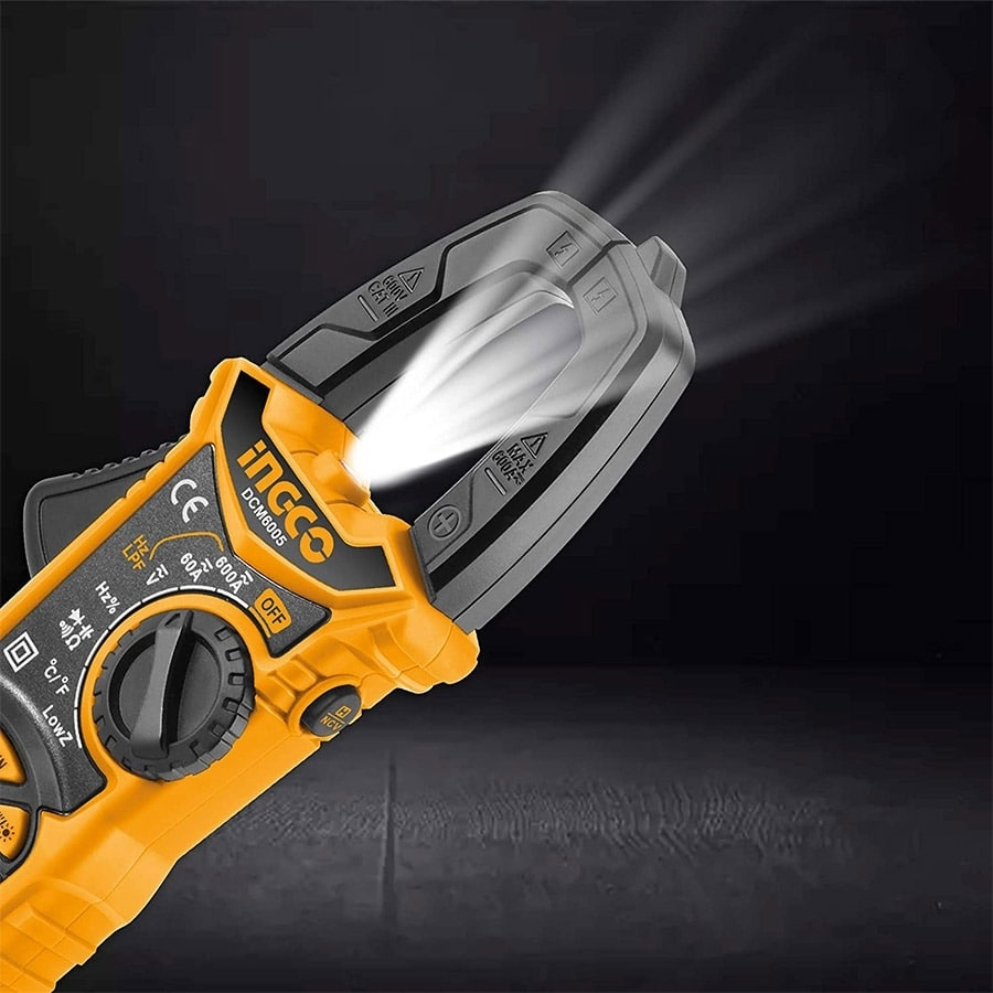 Đồng hồ kẹp (Ampe kìm) AC/DC Ingco DCM6005