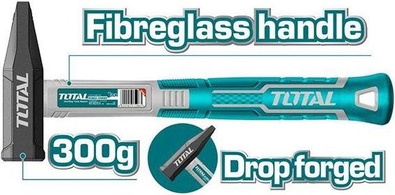 Búa đinh đầu dẹp và vuông 300g TOTAL THTMH3006