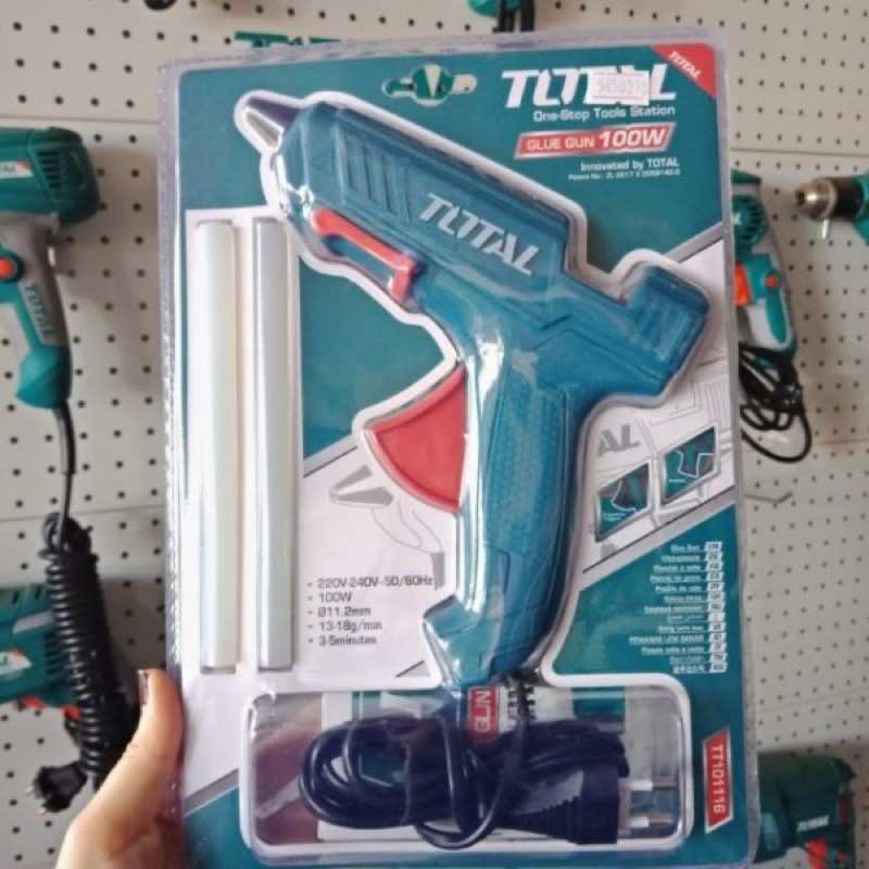 Súng bơm keo nhựa 100W TOTAL TT101116