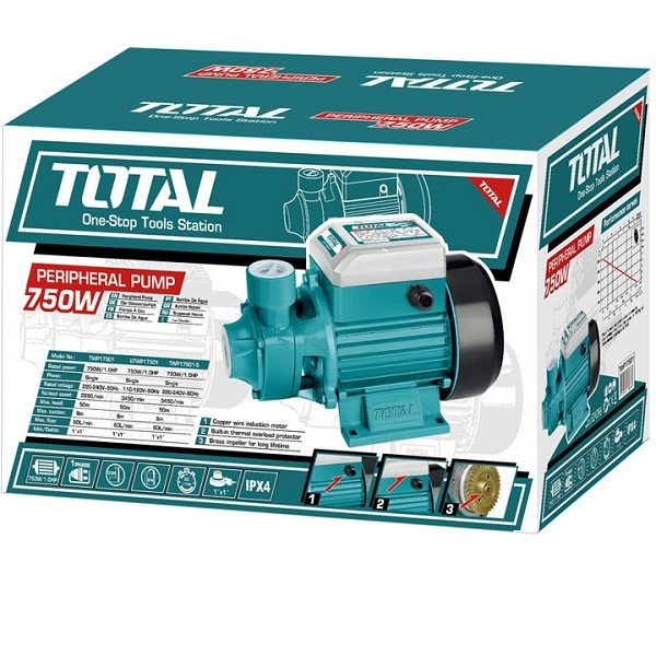 Máy bơm nước 750W TOTAL TWP17506
