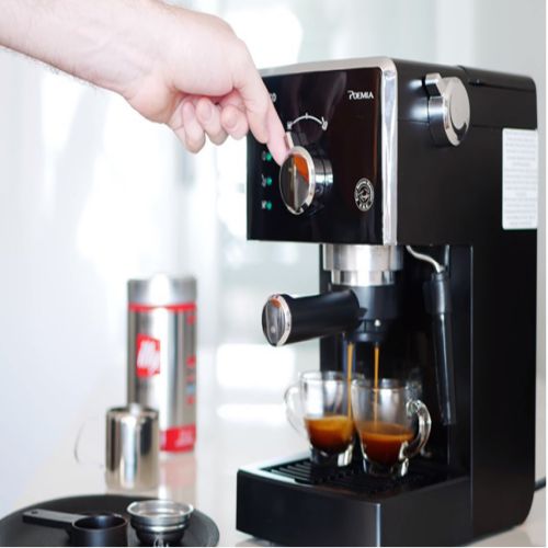 máy pha café tự động