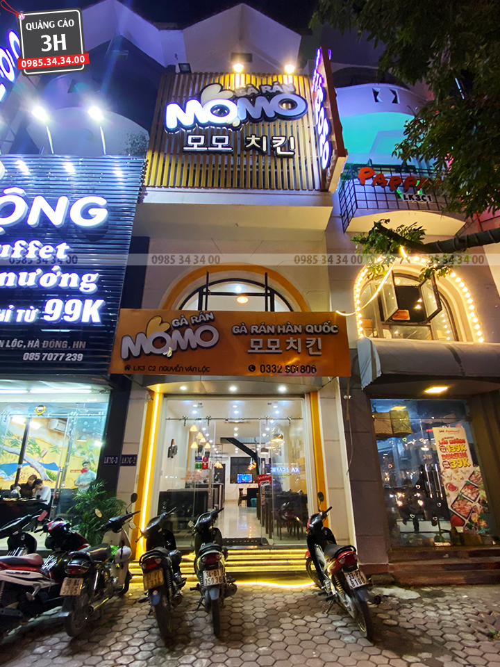 biển quảng cáo ăn uống