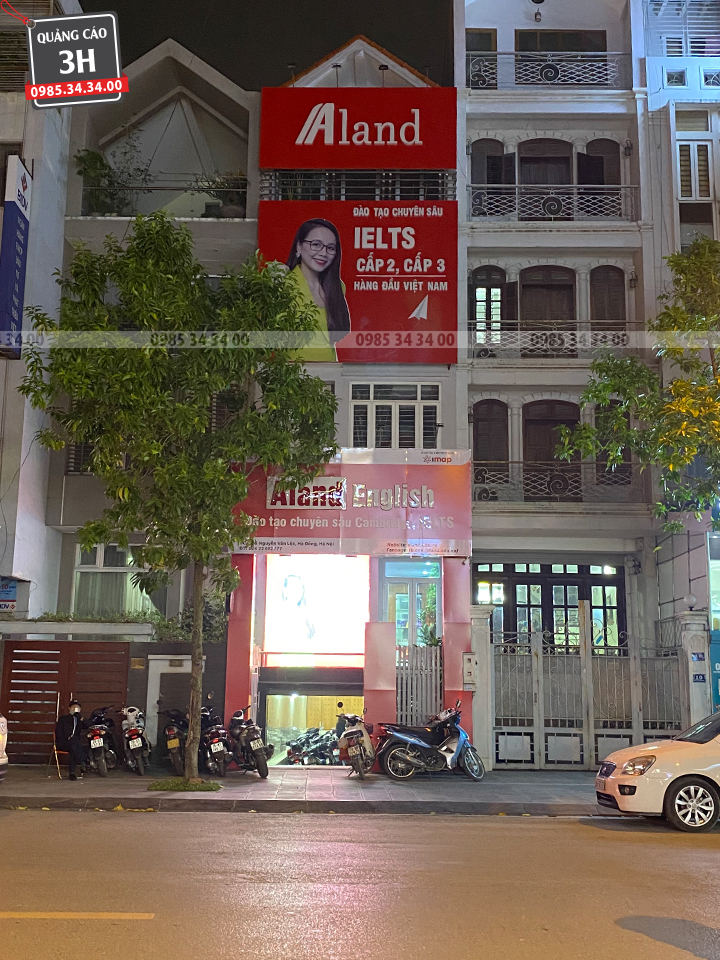 Biển quảng cáo trung tâm anh ngữ ấn tượng
