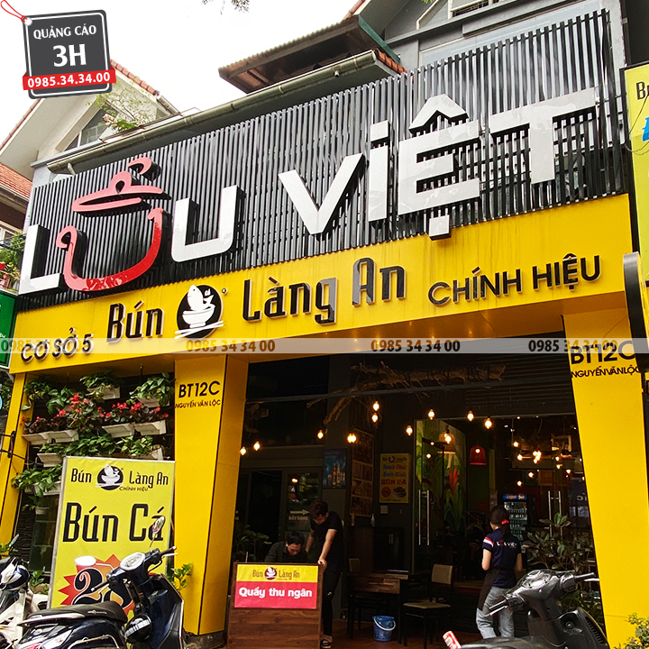 biển quảng cáo tại hà dông