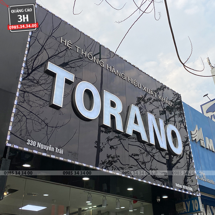 Thi công biển quảng cáo tại Hà Nội