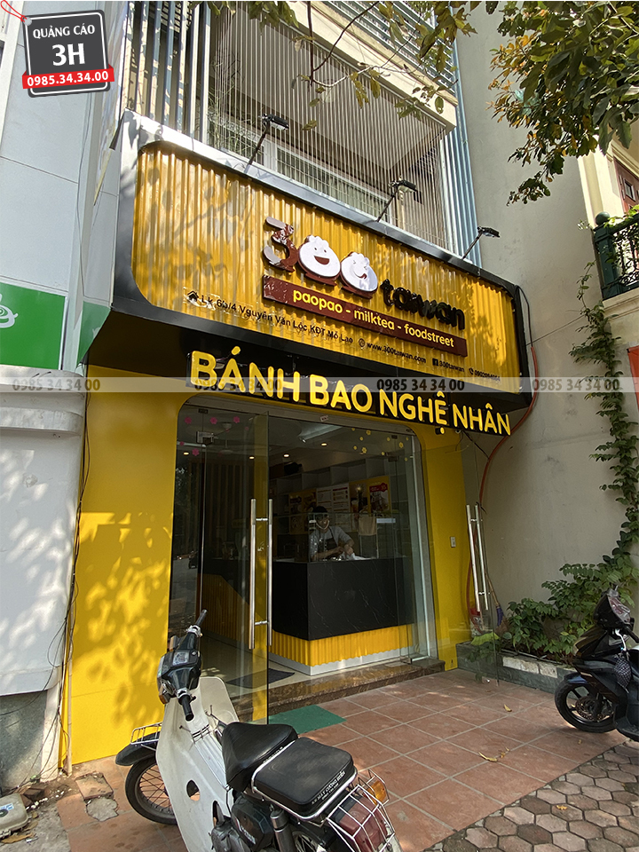 Biển bánh bao mốt hiện tại