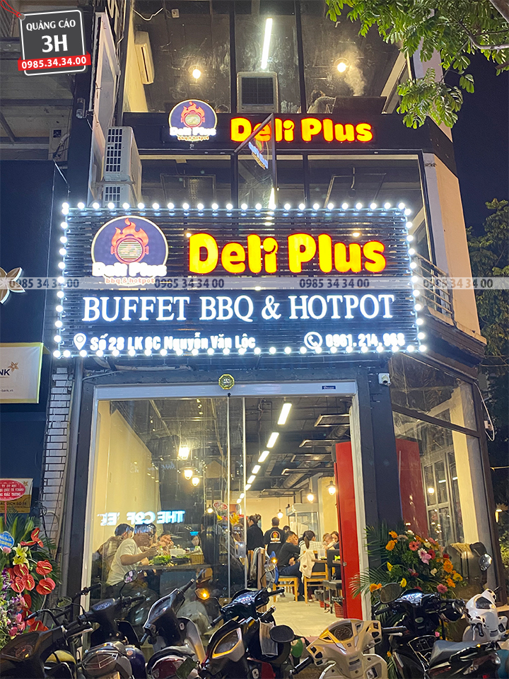 biển led rực rỡ