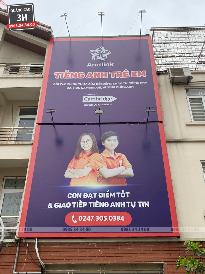 biển hiệu trung tâm anh ngữ