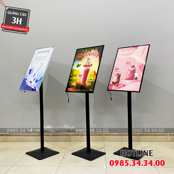 chân hộp đèn led siêu mỏng